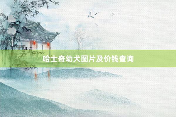 哈士奇幼犬图片及价钱查询